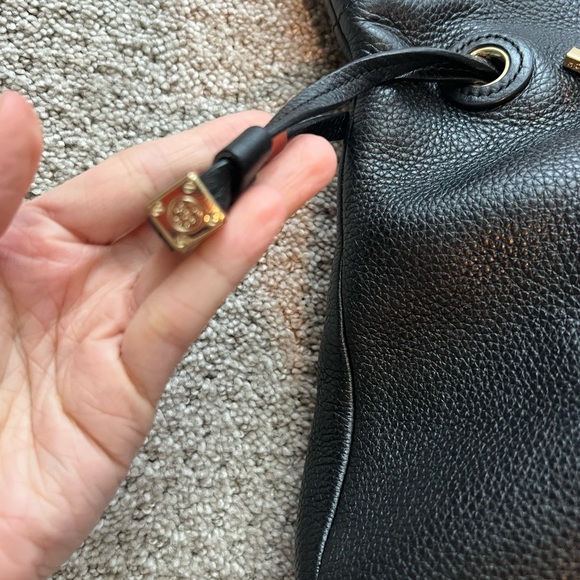 Slouchy Tory Burch Hobo Tote - Picture 7 of 9